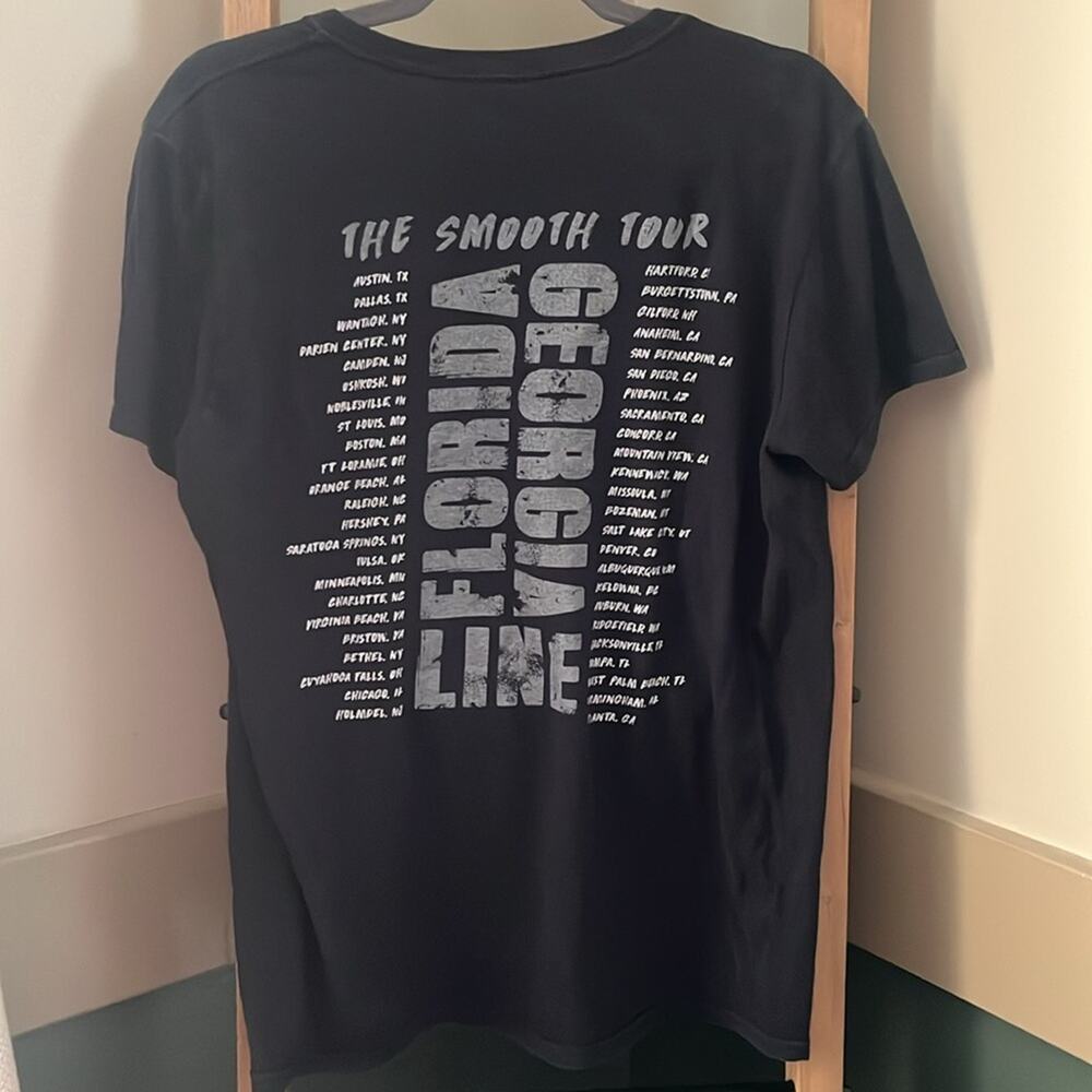 Gildan Florida Georgia line the smooth tour shirt black size medium - Picture 3 of 3